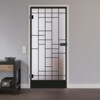 LIENBACHER GLAS Glastür Modell 643 Black Signature Satiniert
