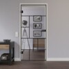 LIENBACHER GLAS Glastür Modell 652 Black Signature Klarglas