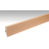 MEISTER Buche Echtholzfurnierte Sockelleiste Profil 3 PK (2380 x 20 x 60 mm)