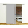 INTERIO Glasschiebetür-Set Basic Vollflächig Matt inkl. System