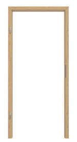 Frontansicht von GARANT Blockrahmen Authentic Asteiche CePaL mit runder Kante
