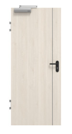 Frontansicht von GARANT Brandschutztür T30 Corona 850 Authentic Perl CePaL