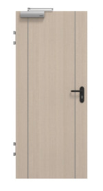 Frontansicht von GARANT Brandschutztür T30 Corona 851 Authentic Akazie CePaL