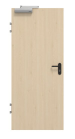 Frontansicht von GARANT Brandschutztür T30 Authentic Sand CePaL