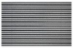 Top-Ansicht von Aluprofilmatte KLASSIK Rips T05PP grau / Brush BL01 schwarz - Entrada