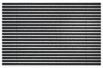 Top-Ansicht von Aluprofilmatte SMART Brush BL01 schwarz - Entrada