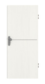 Frontansicht von GARANT Wohnungseingangstür Corona 831 Authentic Bianco CePaL