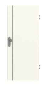 Frontansicht von GARANT Wohnungseingangstür Corona 850 Snow White CePaL