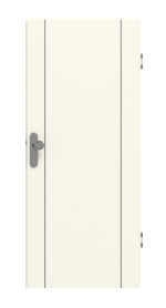 Frontansicht von GARANT Wohnungseingangstür Corona 851 Snow White CePaL