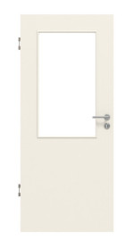 Frontansicht von Reinweiß RAL 9010 LA 7 ProLine Lack Innentür - Hörmann