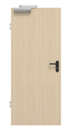 Frontansicht von GARANT Rauchschutztür Authentic Sand GCK08
