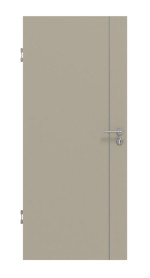 Frontansicht von GARANT Schallschutztür Aura 850 Matt Seidengrau 7044 G-TEC