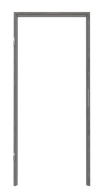 Frontansicht von Blockrahmen Grigio Eiche CPL - Classen