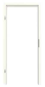 Frontansicht von GARANT Zarge 0105-60 Pearl White CPL mit kleiner Rundkante