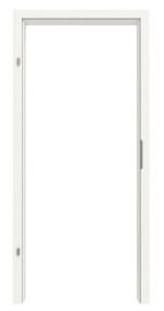 Frontansicht der Zarge von GARANT Rauchschutztür-Set T30 Weißlack RAL 9016 CePaL inkl. Zarge