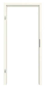 Frontansicht von GARANT Zarge 9417-60 Snow White CPL mit kleiner Rundkante