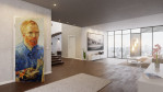 Milieubild 4 von Vincent van Gogh Reproduktion Selbstbildnis an der Staffelei