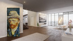 Milieubild 4 von Vincent van Gogh Reproduktion Selbstporträt mit grauem Filzhut