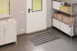 Milieubild Garage mit Metallregal, Schrank und Aluprofilmatte ROYAL Rips T05PP grau / Safe R01V schwarz - Entrada
