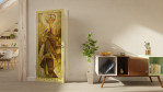 Milieubild 2 von Alfons Mucha Reproduktion auf eigener Innentür Der Mond