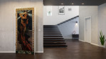 Milieubild 3 von Alfons Mucha Reproduktion auf eigener Innentür Der Morgenstern