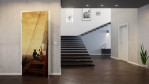 Milieubild 3 von Caspar David Friedrich Reproduktion Auf einem Segelschiff