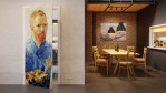 Milieubild 5 von Vincent van Gogh Reproduktion Selbstbildnis an der Staffelei