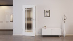 Front-Milieubild von Kontura 1 LA Lugano ClassicLine Weißlack Innentür - Hörmann