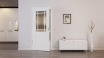 Front-Milieubild von Kontura 2 LA Lugano ClassicLine Weißlack Innentür - Hörmann