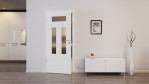 Front-Milieubild von Montana 6 LA 2 ClassicLine Weißlack Innentür - Hörmann
