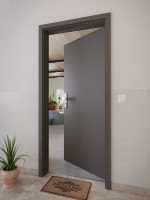 CloseUp-Milieuansicht von GARANT Wohnungseingangstür 10622-60 Ebony CePaL