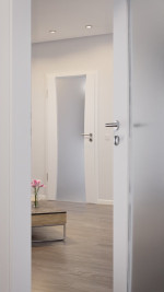 CloseUp-Milieuansicht von Rail 2 ProLine Duradecor Bütte Weiß Innentür - Hörmann