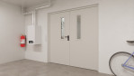 Detail-Milieuansicht von Innentür-Set 2-flg Stahl mit Feuerschutzfunktion STU/STS T90-2 mit LA-B1 inkl. Eckzarge - Hörmann