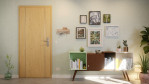 Front-Milieuansicht von GARANT Wohnungseingangstür Corona 851 Authentic Asteiche CePaL