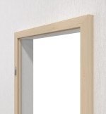 Detail-Ansicht von TEUTO Blendrahmen für Wohnungseingangstüren Authentic Sand CPL mit runder Kante