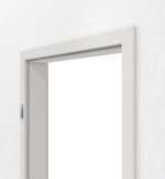 Detailansicht von GARANT Zarge 0160-60 Silver Grey CPL mit kleiner Rundkante