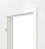 Detailansicht der Zarge von GARANT Schallschutztür-Set Weißlack RAL 9016 CePaL mit Zarge