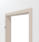 Detailansicht der Zarge von CLASSEN Wohnungseingangstür-Set Kaschmir CPL 4.1 mit Zarge und Beschlag