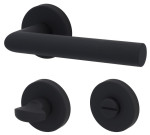 3. Bild von SÜDMETALL Türgriff Ronny II - R Soft Touch Schwarz Top Speed