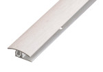 Ansicht von PROVARIOclip Uni Übergangsprofil Aluminium 7-18mm Dekorfolie Eiche hell 90cm - Proline