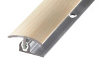 Ansicht von PROVARIOclip Uni Übergangsprofil Aluminium 7-18mm Dekorfolie Ahorn 100cm - Proline