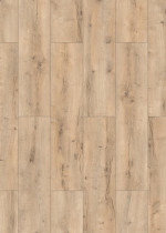 Draufsicht von Eiche beige rustikal strukturiert 1-Stab Expert XL Laminat - Wiparquet