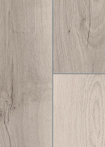 Detailansicht von Eiche grau mix strukturiert 1-Stab Living Laminat - Wiparquet