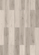 Draufsicht von Eiche grau mix strukturiert 1-Stab Living Laminat - Wiparquet
