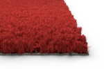 Schräge Detailansicht von Kokosmatte rot 001 80 cm - Entrada