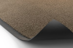 Detailbild mit Ansicht von Ober- und Untermaterial von Fußmatte ColourLine 959 taupe 85 x 150 cm - Entrada