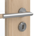 Detailansicht der Oberfläche von GARANT Doppelflügeltür inkl. Zarge Authentic Achat GCK08 mit Lichtausschnitt LA-2 Sprosse SP10