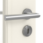 Detailansicht der Oberfläche von Georgia 4 LA ClassicLine Weißlack Innentür - Hörmann