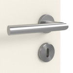 Detailansicht der Oberfläche von Georgia 5 LA ClassicLine Weißlack Innentür - Hörmann