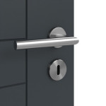 Detailansicht der Oberfläche von Signum 88 Basic Lack Anthrazit RAL 7016 Innentür - Huga